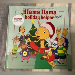 3/$10 Llama Llama Holiday Helper Children’s Hardcover Book Anna Dewdney Ages 4-7